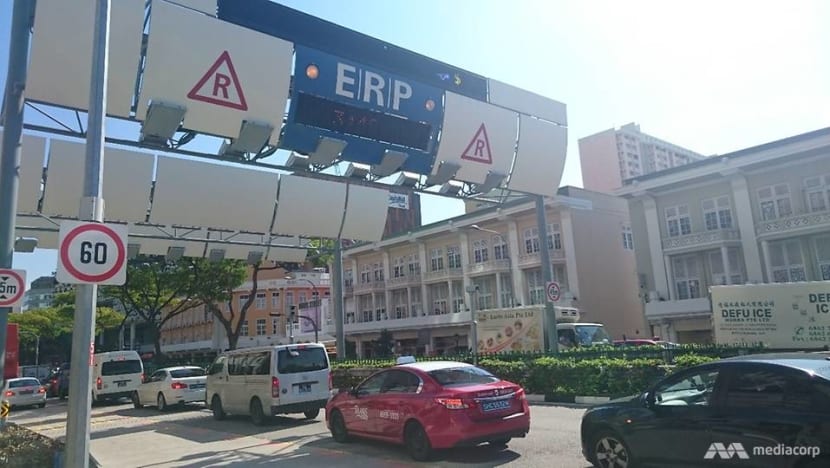 ERP charges to increase by S$1 at 6 expressway locations; lower rates at some gantries during school holidays