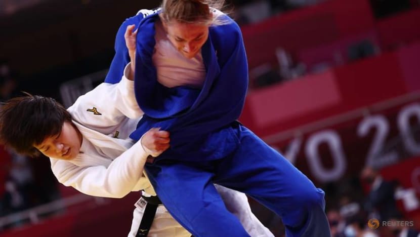 Olympics-Judo-Japan's Arai shines with eyes on women's -70 kg gold in Tokyo Olympics-Judo-Japan's Arai shines with eyes on women's -70 kg gold in Tokyo