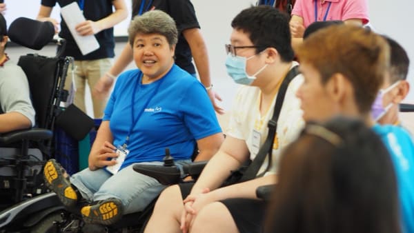 Born with deformed limbs, she pushed for disabled access in Singapore to help those with disabilities