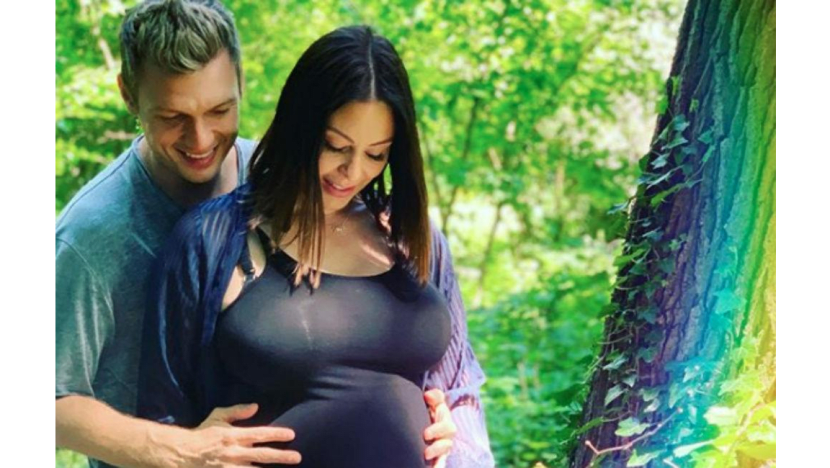 Nick Carter's wife is pregnant