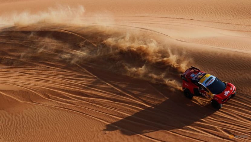 Rallying-Frenchman Loeb takes his fourth Dakar stage win in a row Rallying-Frenchman Loeb takes his fourth Dakar stage win in a row