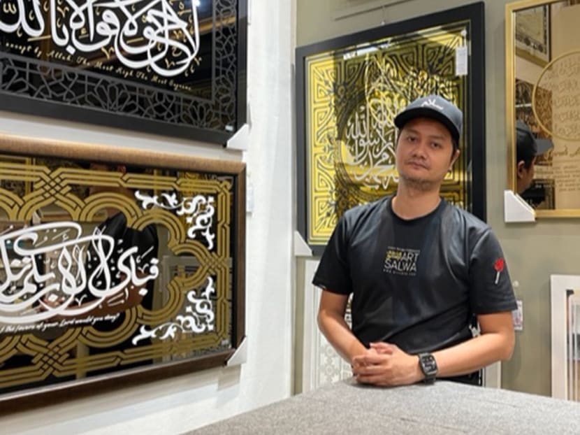 How this Singaporean designer went from making stationery to modern Islamic calligraphic art