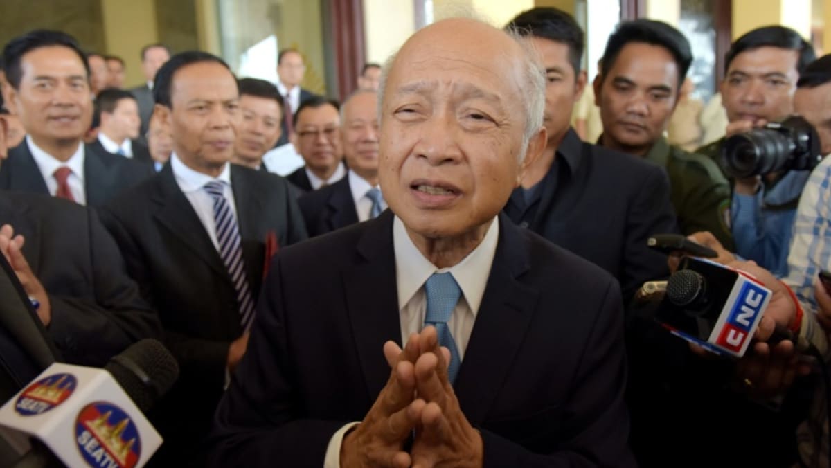 Picture - Former Cambodian PM dies in France: Minister