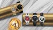 Louis Vuitton packs on the drama with a trio of watches that bloom