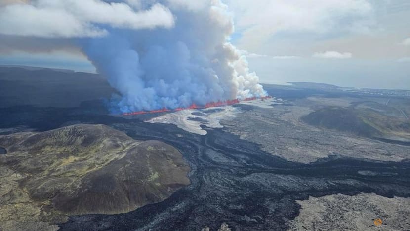 Volcano erupts in Iceland, sixth since December