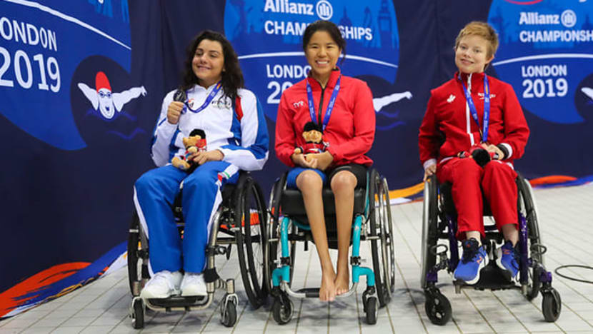 Yip Pin Xiu menang pingat emas keduanya di Kejohanan Renang Para Dunia 2019