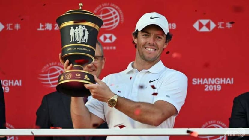 Golf: McIlroy wins WGC-HSBC Champions in Shanghai