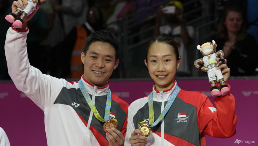 Terry Hee and Jessica Tan win Singapore’s first Commonwealth Games badminton mixed doubles gold