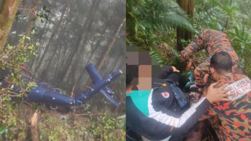 Pilot’s quick action helped speed up rescue mission after helicopter crash in Malaysia’s Cameron Highlands