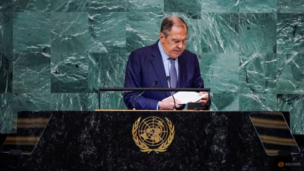 Sergei Lavrov pledges 'full protection' for any Ukrainian territory annexed by Russia