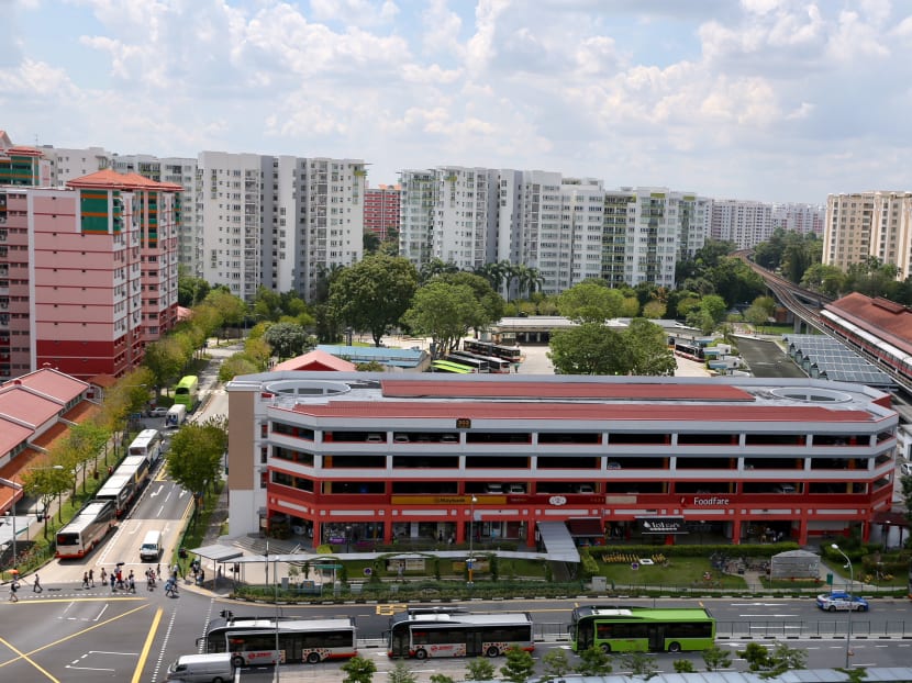 HDB multi-storey car park with shops to make way for construction of Jurong Region Line