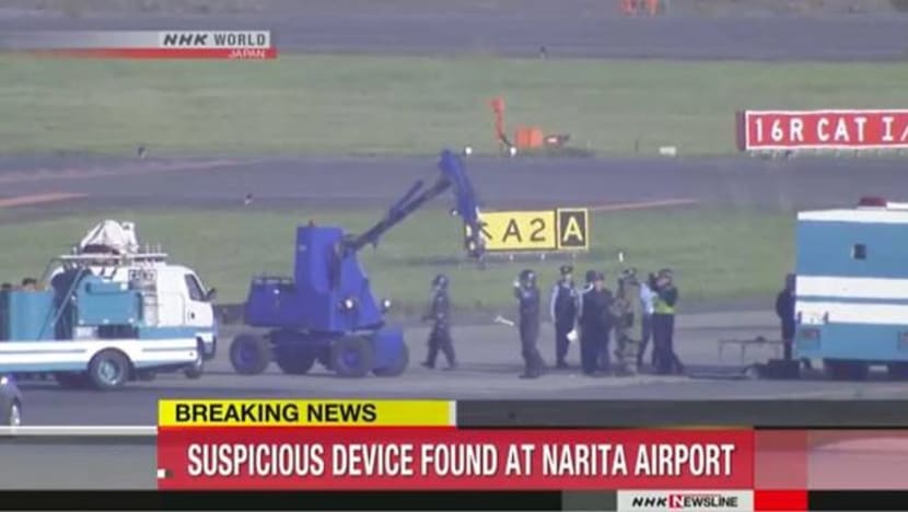 Gara-gara penemuan 'bom', landasan lapangan terbang Narita ditutup