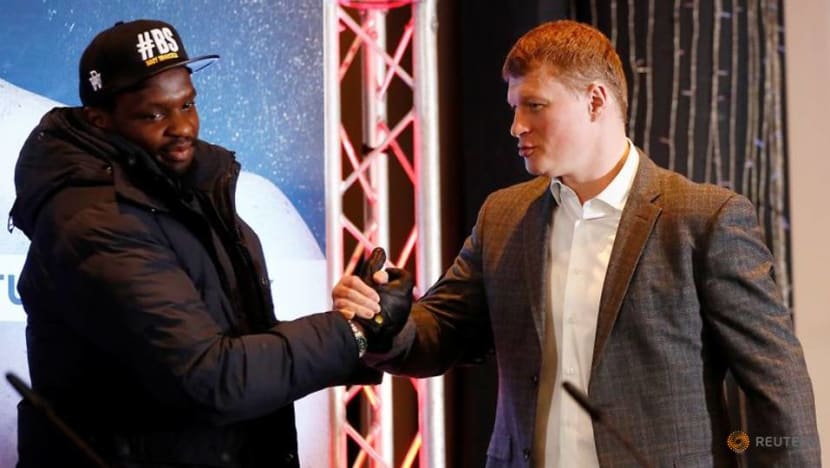 Gibraltar honours Whyte, Povetkin with special coin ahead of rematch Gibraltar honours Whyte, Povetkin with special coin ahead of rematch