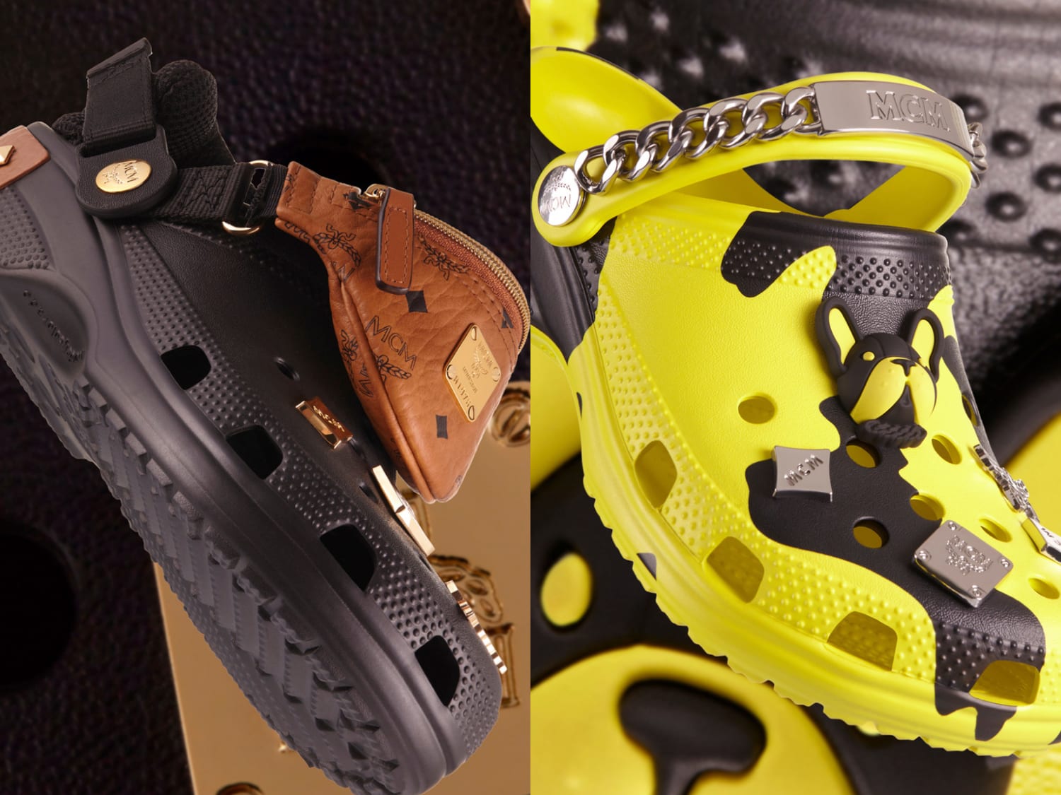 Crocs, but make it (high) fashion: Would you buy these designer clogs from MCM? Crocs, but make it (high) fashion: Would you buy these designer clogs from MCM?