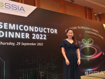 Ms Julie Koh as part of the team which organised the Singapore Semiconductor Industry Association Summit and Semiconductor Dinner 2022 that was attended by industry leaders, agencies and Institutes of Higher Learning. 