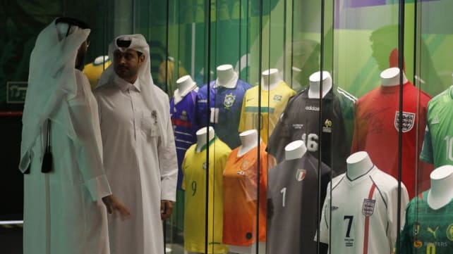 World Cup memorabilia proves a big draw for football fans in Qatar