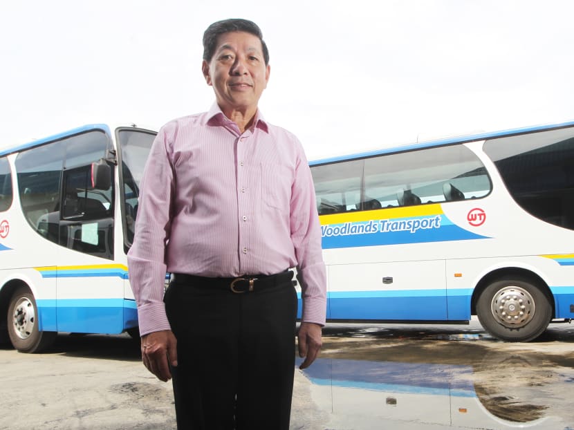 Woodlands Transport founder Voo Soo Sang. TODAY file photo