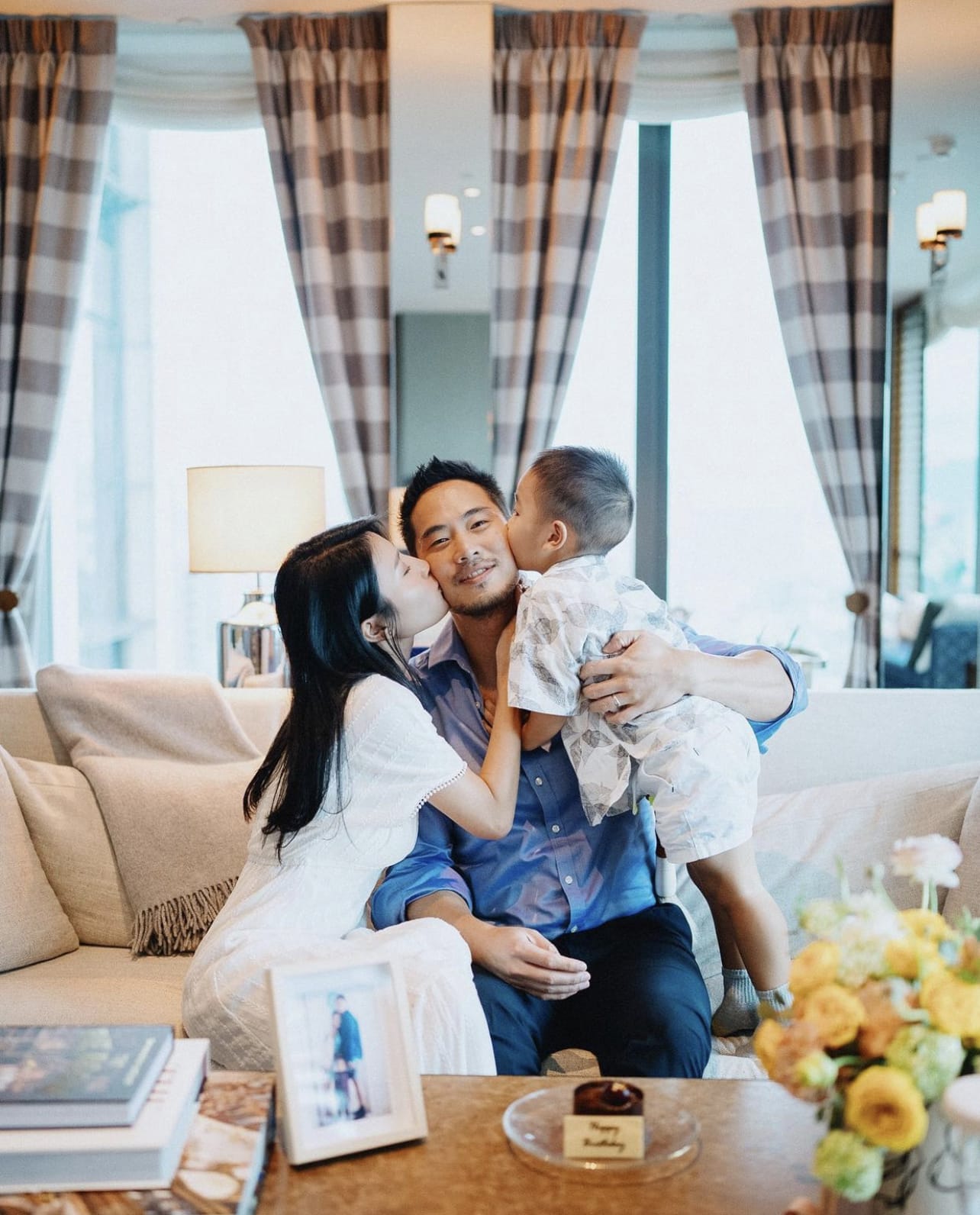 Ex TVB Star Coffee Lam Slammed For “Getting Naked” With 3YearOld Son