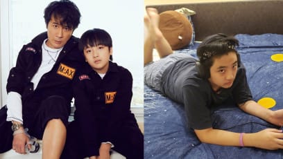 Netizens Get Into A Tizzy After Francis Ng Posted This Latest Photo Of His 13-Year-Old Son