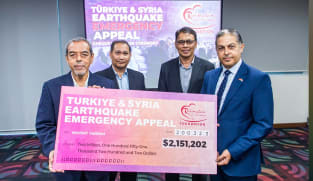 RLAF kumpul lebih S$2.1 juta bagi mangsa gempa Turki, Syria