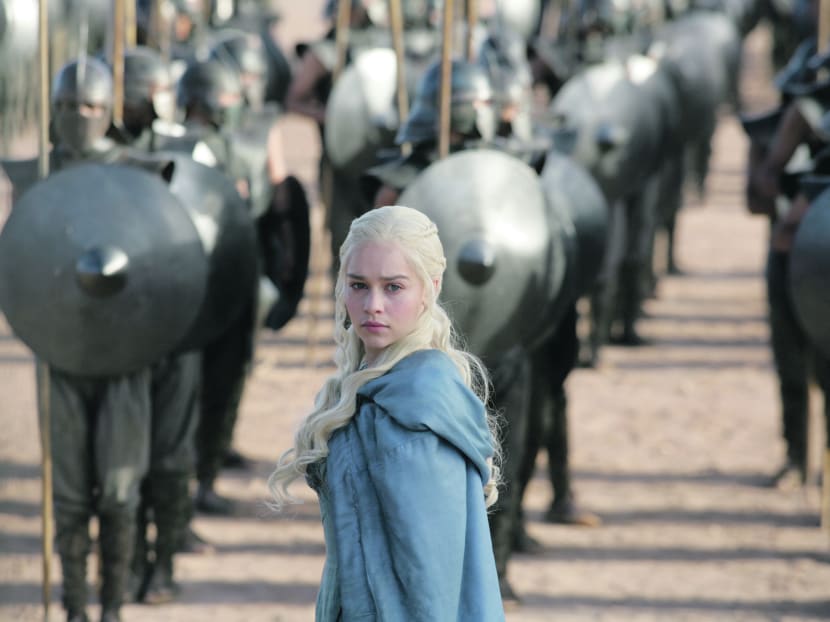 Students, for an A+: Who stars as Daenerys Targaryen? 
Photo: Bloomberg