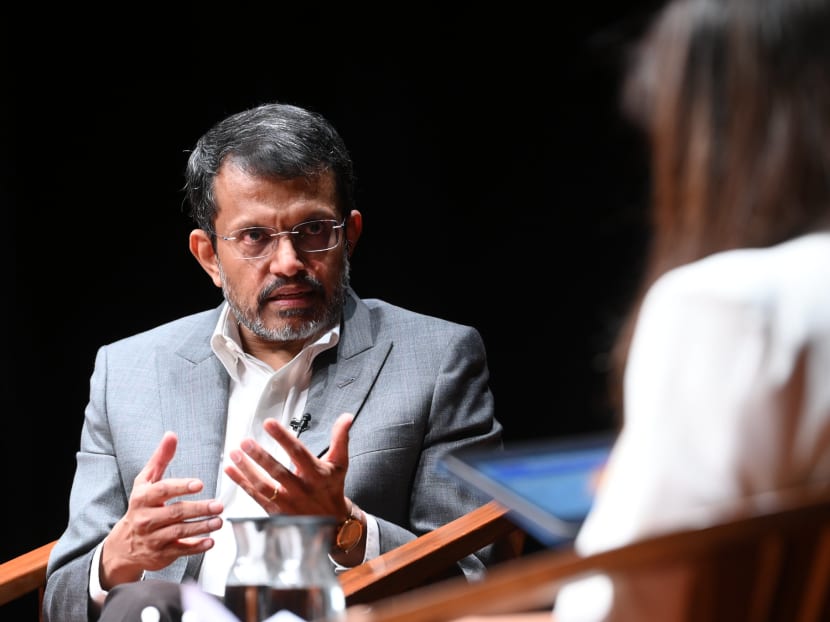 Mr Ravi Menon (pictured) said that people must get used to more diverse views and public debate, maybe even more confusion before there is consensus or compromise, because that is a sign of a maturing society. Mr Ravi Menon (pictured) said that people must get used to more diverse views and public debate, maybe even more confusion before there is consensus or compromise, because that is a sign of a maturing society.