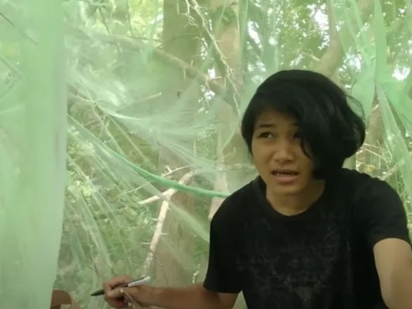 Sabah student Veveonah Mosibin is seen in a screenshot taken from her YouTube channel. Sabah student Veveonah Mosibin is seen in a screenshot taken from her YouTube channel.