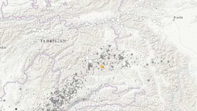 塔吉克斯坦发生7.2级地震 中国新疆西部震感强烈
