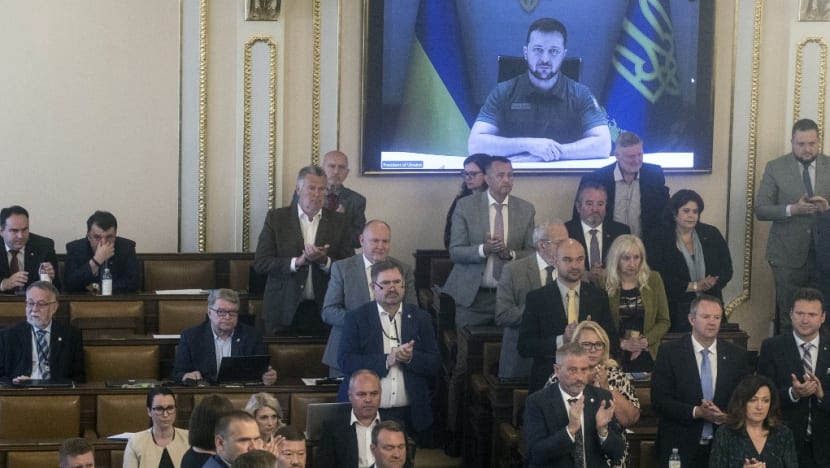 'Be with us': Zelenskyy presses Europe for more help for Ukraine 'Be with us': Zelenskyy presses Europe for more help for Ukraine