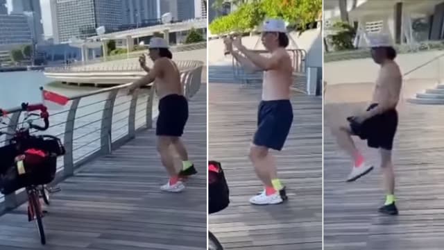 阿叔听宝莱坞音乐热舞 网赞：喜欢他的态度