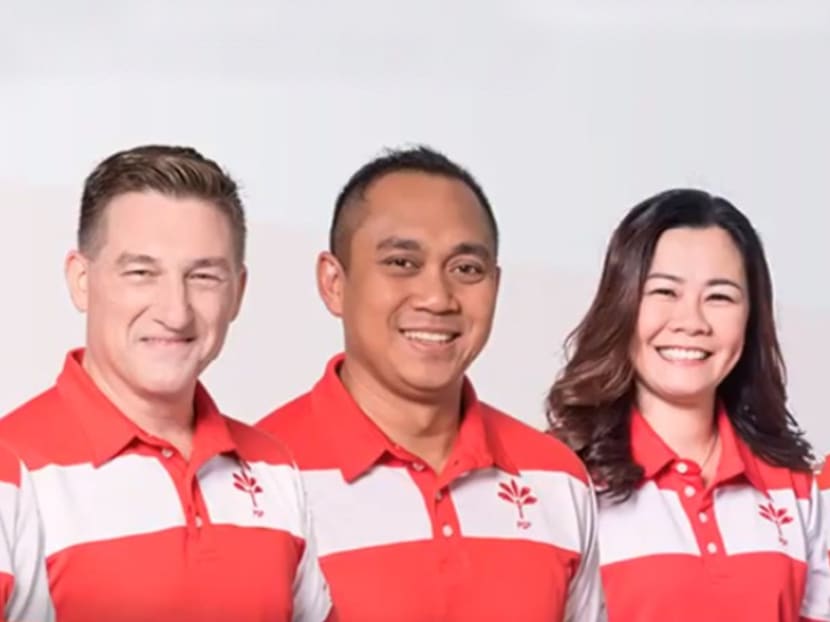 The four new faces the Progress Singapore Party unveiled on June 11, 2020: (From left) Mr Brad Bowyer, Mr Taufik Supan, Ms Kayla Low and Dr Ang Yong Guan.