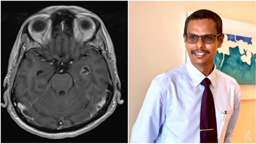 He became abusive to his wife and kids. A brain tumour could have been the cause He became abusive to his wife and kids. A brain tumour could have been the cause