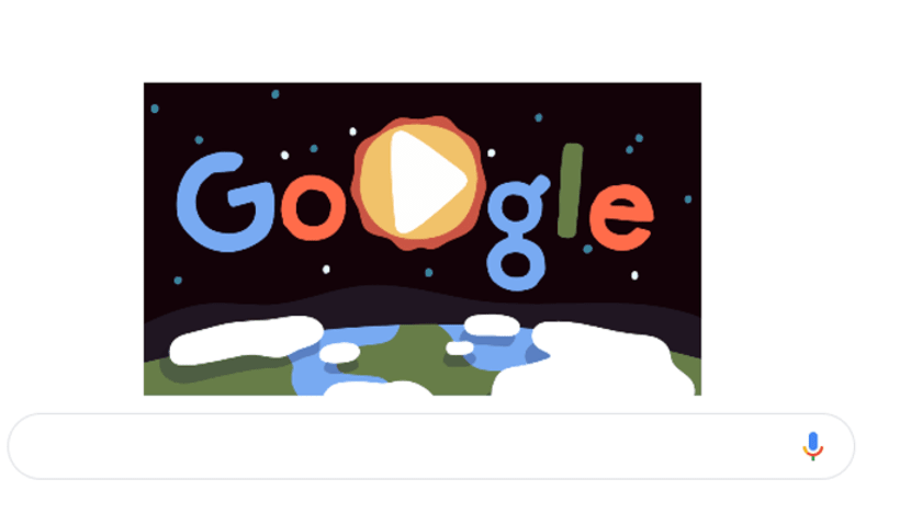 பூமி தினத்தை முன்னிட்டு சிறப்பு Google Doodle