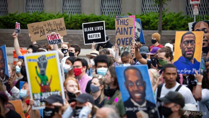 Family, supporters march in US ahead of anniversary of George Floyd's death Family, supporters march in US ahead of anniversary of George Floyd's death