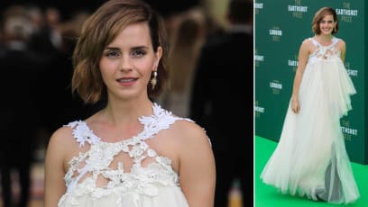 Emma Watson’s Earthshot Prize Ceremony Gown Recycled From 10 Wedding Dresses