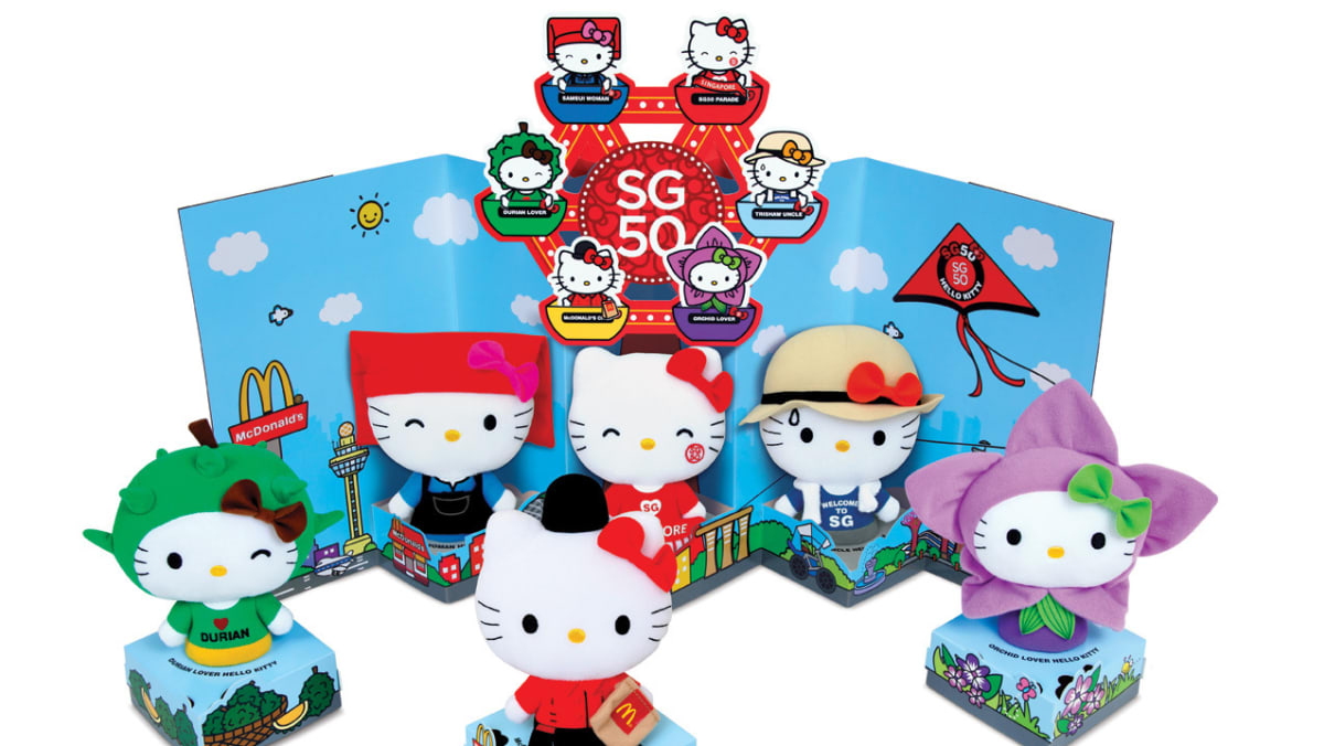 McDonald s to sell SG50 Hello Kitty collectibles TODAY