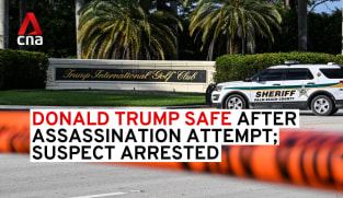 Donald Trump safe after apparent assassination attempt at Florida golf course | Video