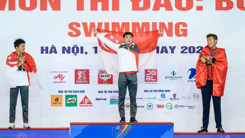 After smashing SEA Games records, swimmer Teong Tzen Wei wants to 'stay the path'