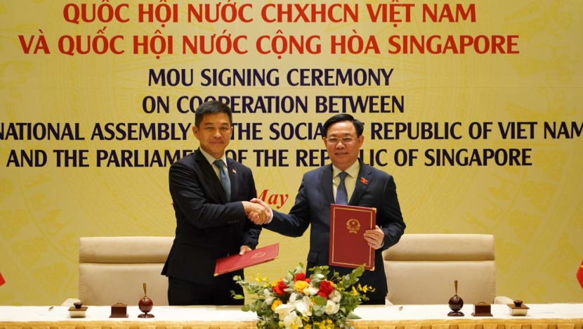 Singapore, Vietnam ink agreement to enhance interaction between parliamentarians Singapore, Vietnam ink agreement to enhance interaction between parliamentarians
