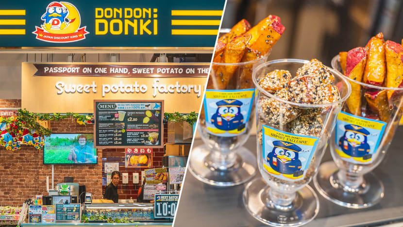 What To Eat At Don Don Donki’s New Sweet Potato Factory In Changi Airport