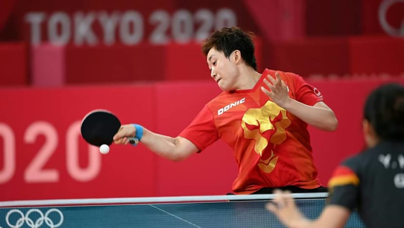 Table tennis: Feng Tianwei knocked out in round of 16 at Tokyo Olympics Table tennis: Feng Tianwei knocked out in round of 16 at Tokyo Olympics