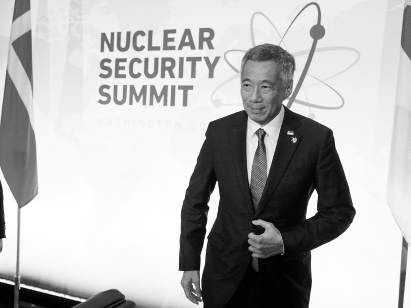 At the Nuclear Security Summit, Prime Minister Lee Hsien Loong said Singapore needs to do its part to minimise the threat of terrorist nuclear attacks, including implementing stringent border checks. Photo: AP