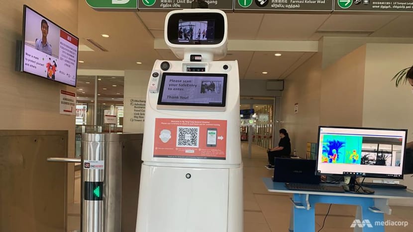 Robots on patrol, drones for inspections: NUHS makes use of technology in hospital management Robots on patrol, drones for inspections: NUHS makes use of technology in hospital management