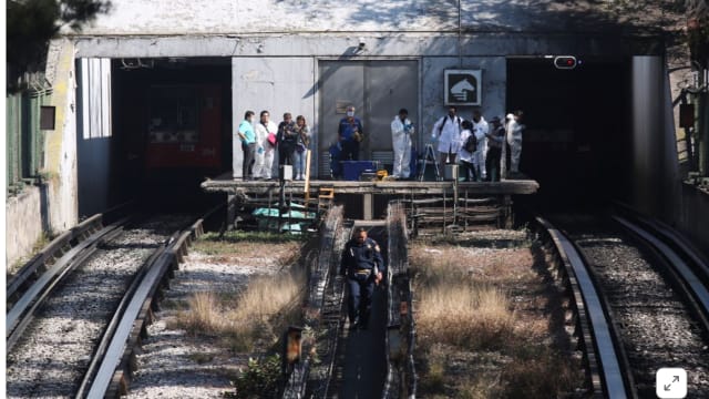 墨西哥两地铁列车相撞 一人死亡57人受伤