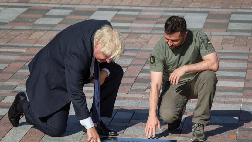 UK's Johnson, in Kyiv, warns against 'flimsy' plan for talks with Russia UK's Johnson, in Kyiv, warns against 'flimsy' plan for talks with Russia
