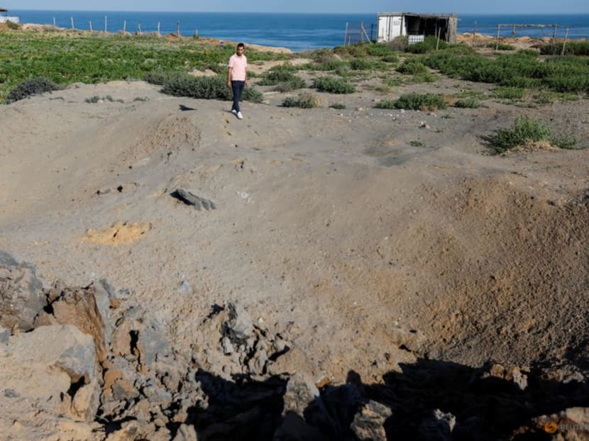Gaza rockets, Israeli air strikes accompany Biden's Middle East visit Gaza rockets, Israeli air strikes accompany Biden's Middle East visit