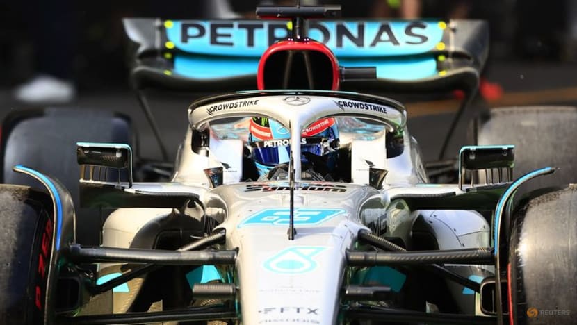 Motor racing-Russell leads Mercedes one-two in final Mexican practice Motor racing-Russell leads Mercedes one-two in final Mexican practice