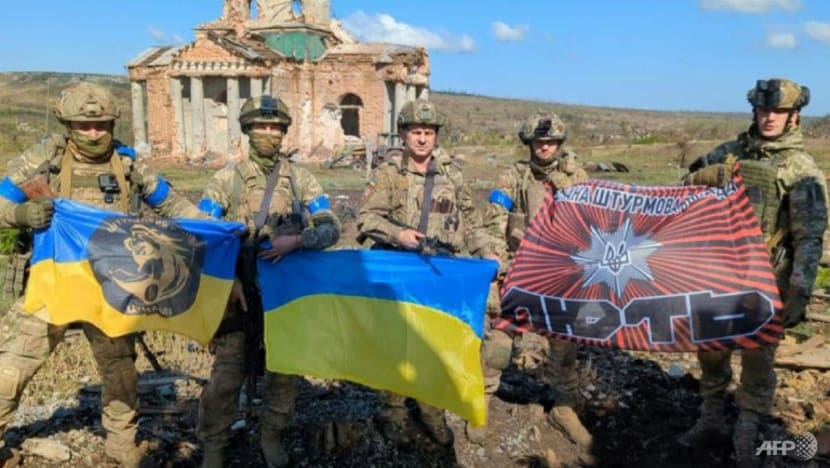Ukraine claims control of key town on eastern front