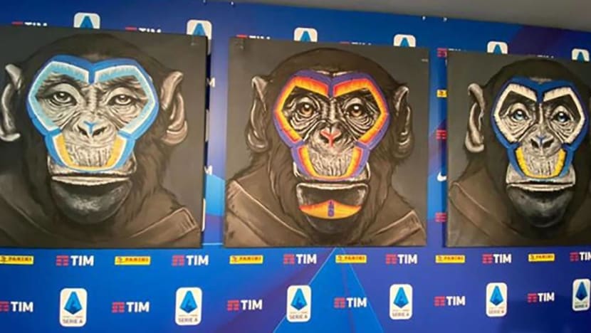 Football: Serie A 'sorry' for monkeys in anti-racism campaign Football: Serie A 'sorry' for monkeys in anti-racism campaign