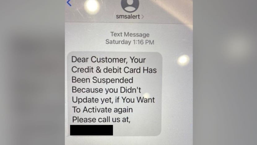 Police warn of SMS scam as 18 victims lose S$120,000 in January